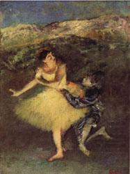 Edgar Degas Harlequin and Colombine china oil painting image